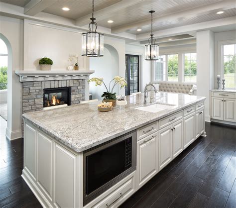 white granite kitchen countertops pictures